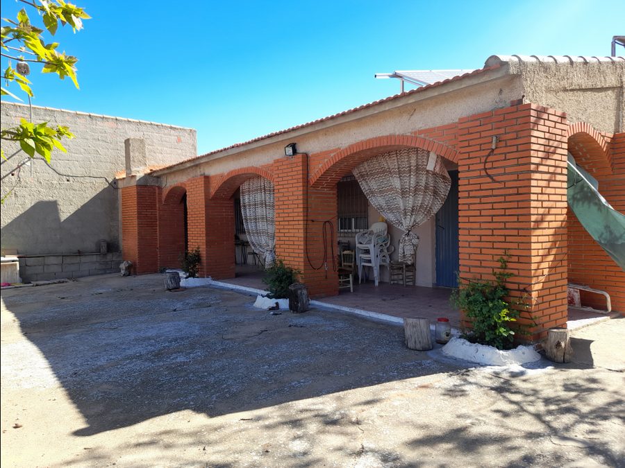 Finca de regadío con parras, casa y piscina — foto 13